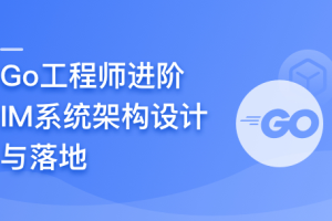 Go工程师进阶：IM系统架构设计与落地（高清同步）
