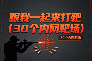 白帽学院-跟我一起来打靶(30个内网靶场)